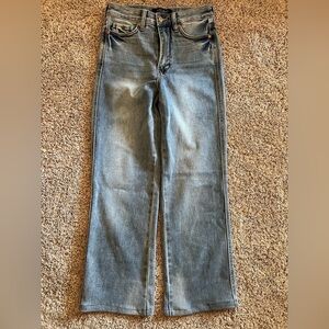 Judy blue straight leg jeans HEMMED! Size 27